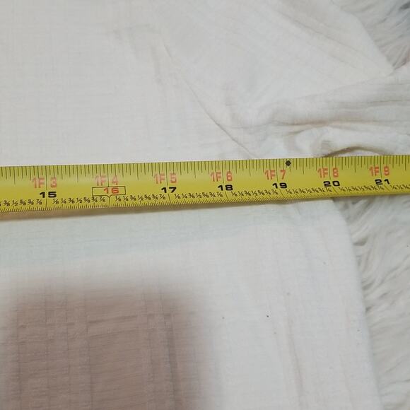 J. Jill Wearever Collection Ivory Tunic Blouse - Picture 6 of 7